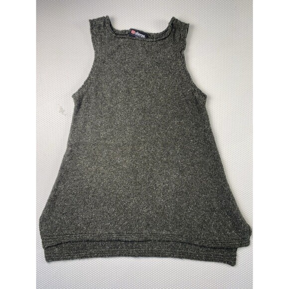 Sherpa Adventure Gear Sleeveless Textured Tank Top Women's Small Gray Green - Picture 1 of 11